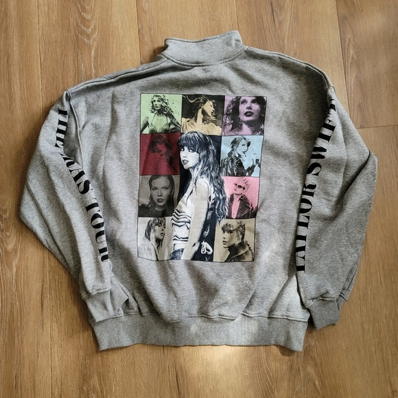Taylor Swift Eras Tour Concert 1/4 Zip Sweater - Picture 8 of 9
